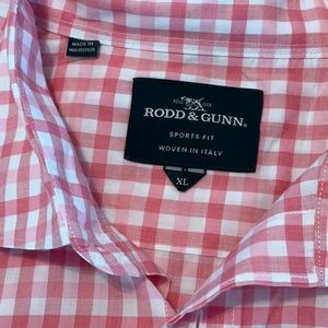 RODD & GUNN checkered dress shirt